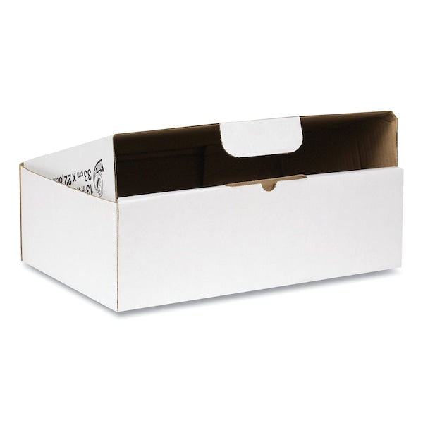 Ship Box, Self Lock, 13x9", White, PK25