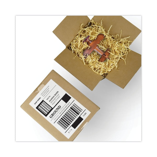 White Laser/Inkjet Internet Shipping Labels, 5.5 x 8.5, White, PK200