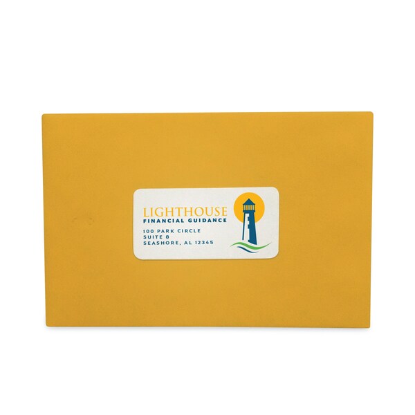 White Laser/Inkjet Shipping and Address Labels, 2 x 4, White, PK2500