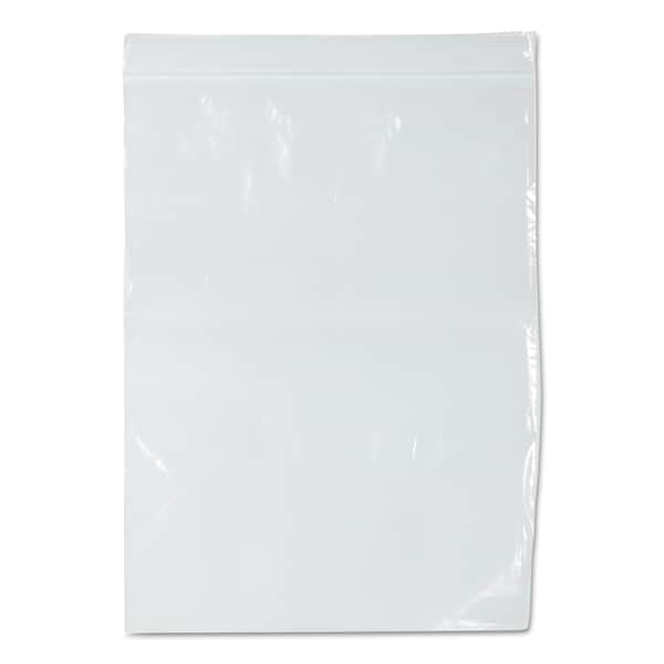 Zippit Resealable Bags, 2 mil, 9" x 12", Clear, PK1000