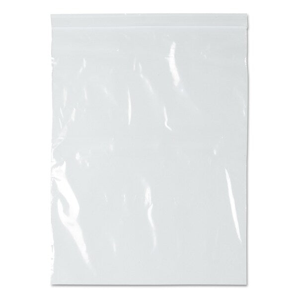 Zippit Resealable Bags, 2 mil, 10" x 13", Clear, PK1000