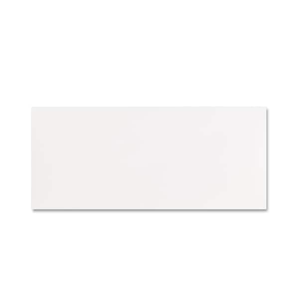 White Envelope, #10, Commercial Flap, Gummed Closure, 4.13 x 9.5, White, PK500 PK