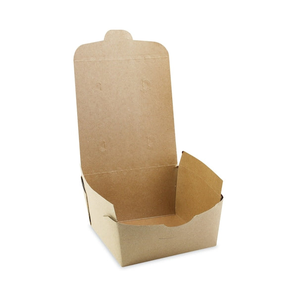 EarthChoice OneBox Paper Box, 37 oz, 4.5 x 4.5 x 2.5, Kraft, PK312 PK