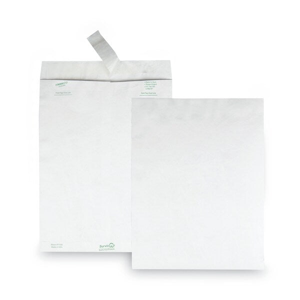 Tyvek Mailer, SideSeam, 10x13, White, PK50