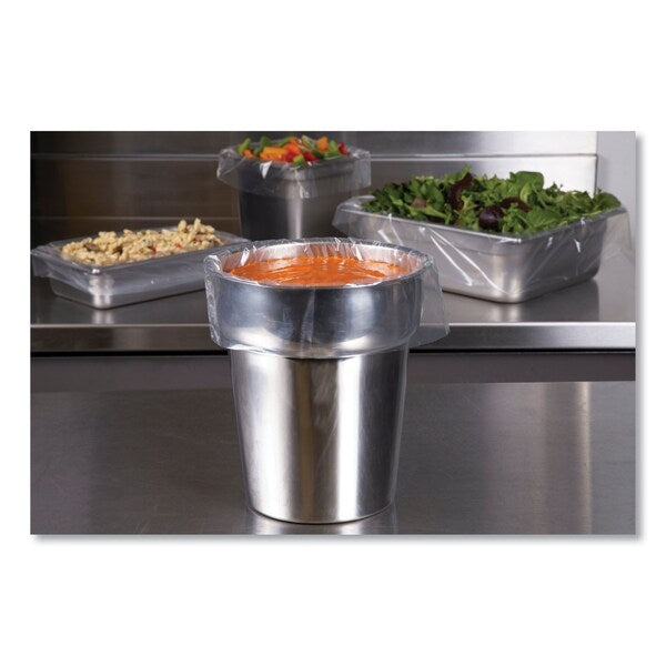 Bun Pan Bag, 0.9 mil, 6in. x 21in. x 35in., Clear, 200PK