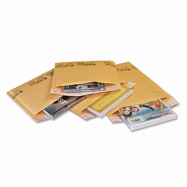 Mailer, Self-Seal, 5x10in, Gold Brown, PK250