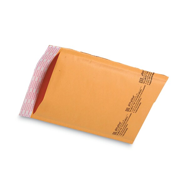 Padded Mailer, #4, Paper Lining, Self-Adhesive, 9.5x14.5, Kraft, PK100