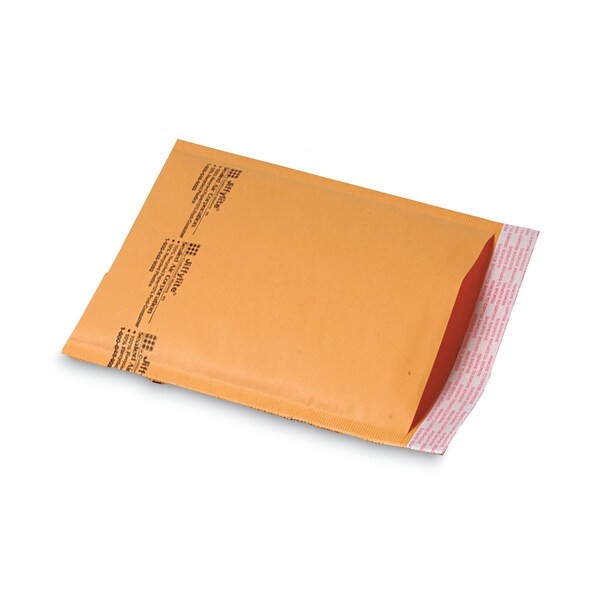 Padded Mailer, #4, Paper Lining, Self-Adhesive, 9.5x14.5, Kraft, PK100