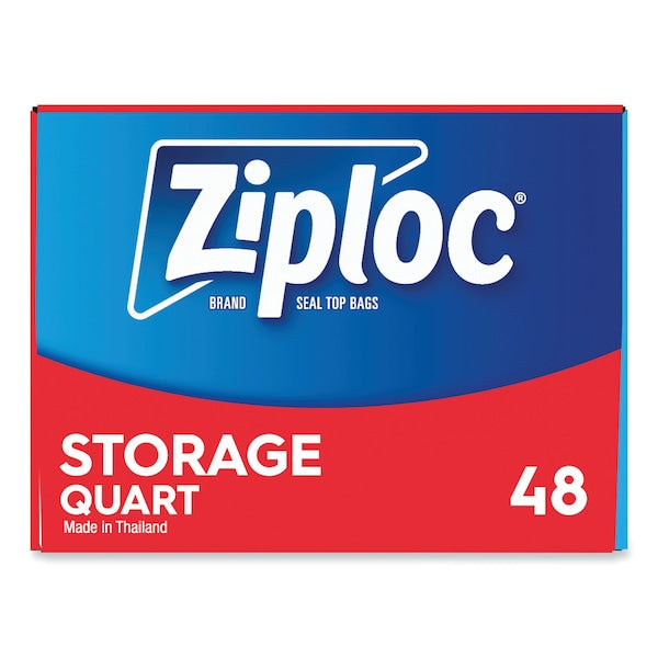 Zipper Lock, 9.63" W, 1.75 mil Thick, Clear