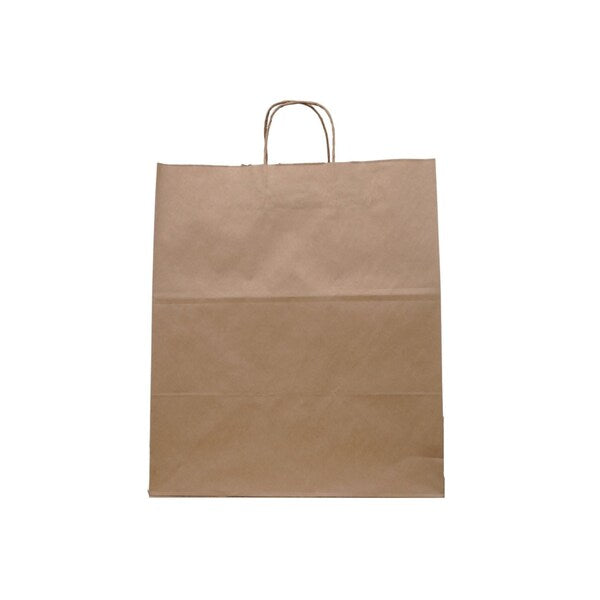 Emporium Twist Handle Bag, 14 x 9.84 x 15.5, Kraft, 200PK