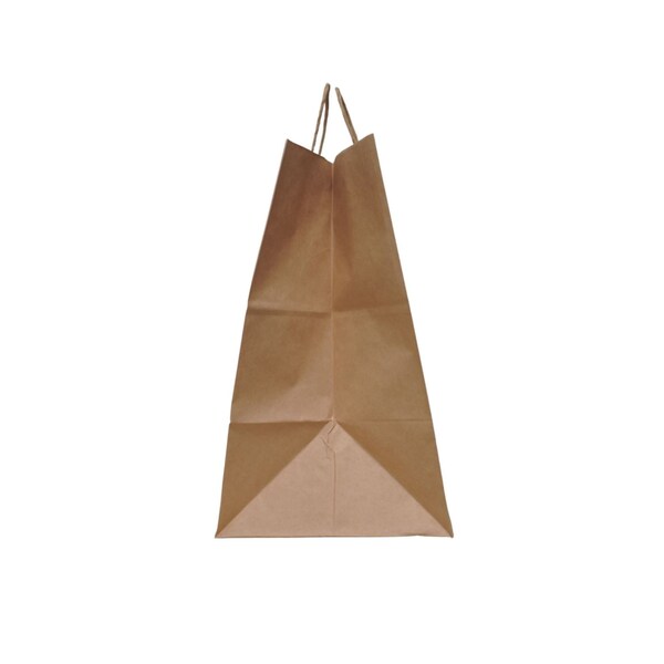 Emporium Twist Handle Bag, 14 x 9.84 x 15.5, Kraft, 200PK