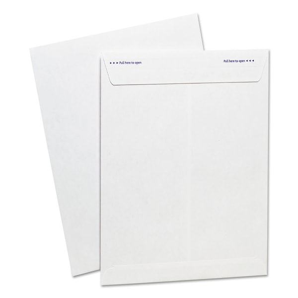 Gold Fibre Fastrip White Catalog Envelope, #10 1/2, 9 x 12, PK100