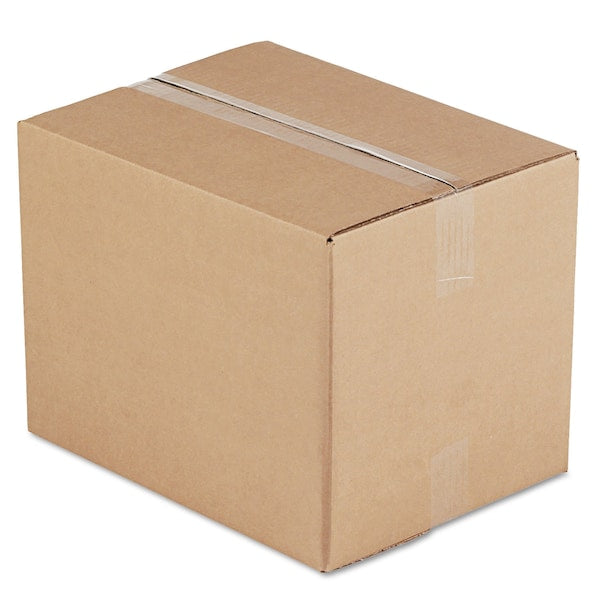 Fixed-Depth Corrugated Shipping Boxes, RSC, 12 in. x 16 in. x 12 in., Brown Kraft, 25PK