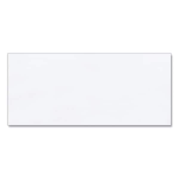 Business Envelope, #10, Commercial Flap, Gummed Closure, 4.13 x 9.5, White, 500PK