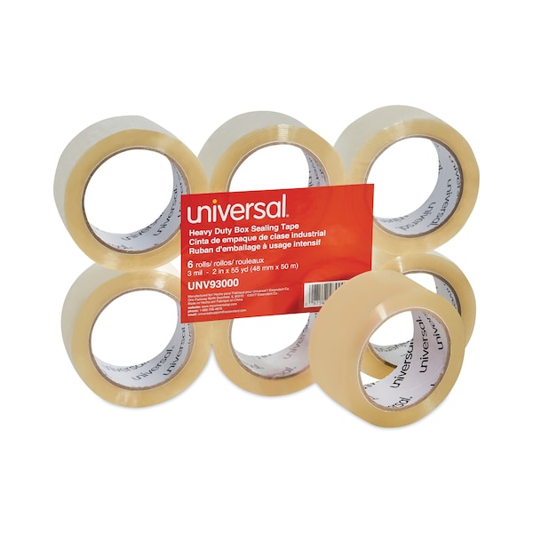 HeavyDuty Box Sealing Tape, 48mmx50m, PK6
