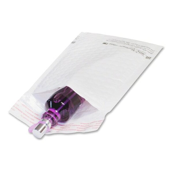 Jiffy TuffGard Self-Seal Cushioned Mailer, #2, 8.5x12, White, PK50