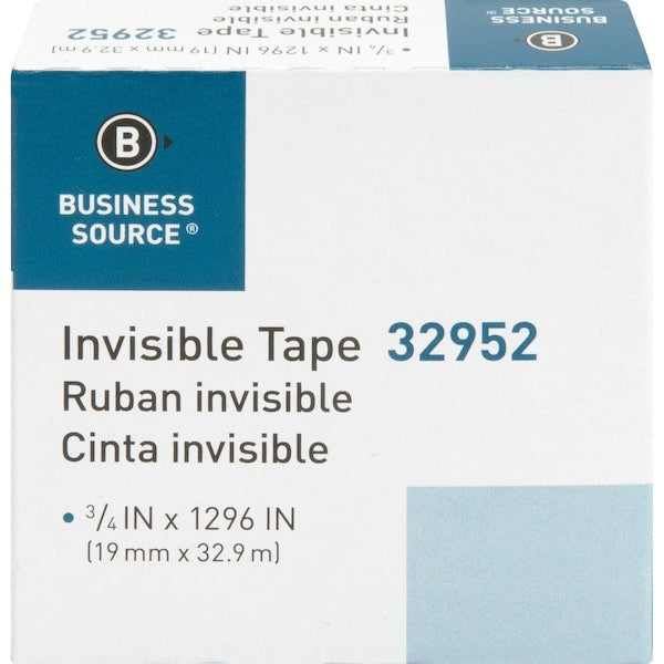Tape, Roll, Invis, 3/4"X1296"