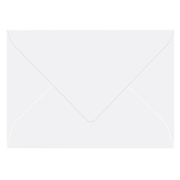 Envelope, EA5, Tissue Lined, White, PK25