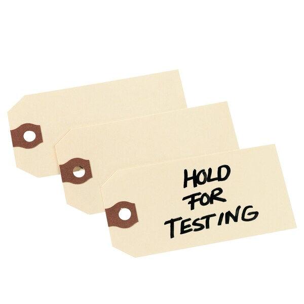 Unstrung Shipping Tags, 11.5 pt., PK1000