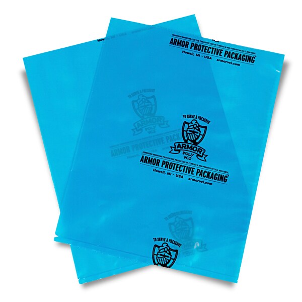 Rust Preventative Flat Poly Bag, PK5000