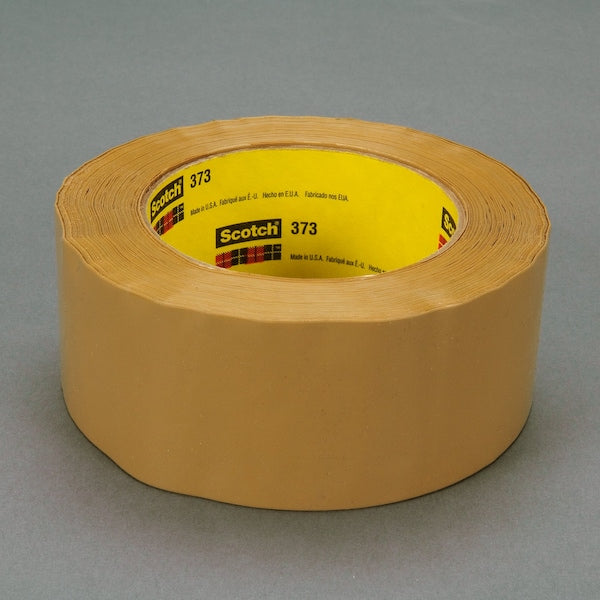 Carton Tape, Polypropylene, Tan, 48mm x 50m, Legend: No Legend