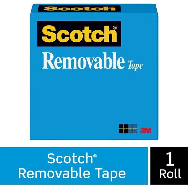 Tape, Rl, Removeable, 3/4X1296