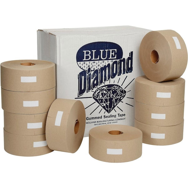 5 Mil Kraft Water Activated Tape, 3 x 600', Tan