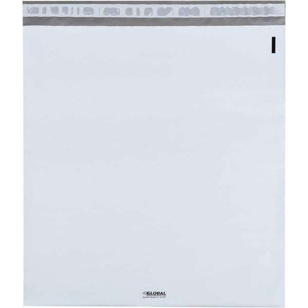 #6 Self Seal Poly Mailers, 14W x 17L, White, 500PK