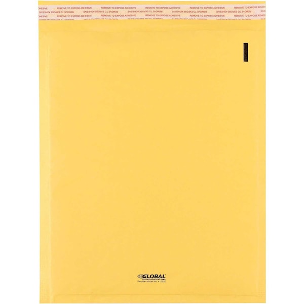 #4 Self Seal Bubble Mailers, 9-1/2W x 14-1/2L, Gold, 100PK