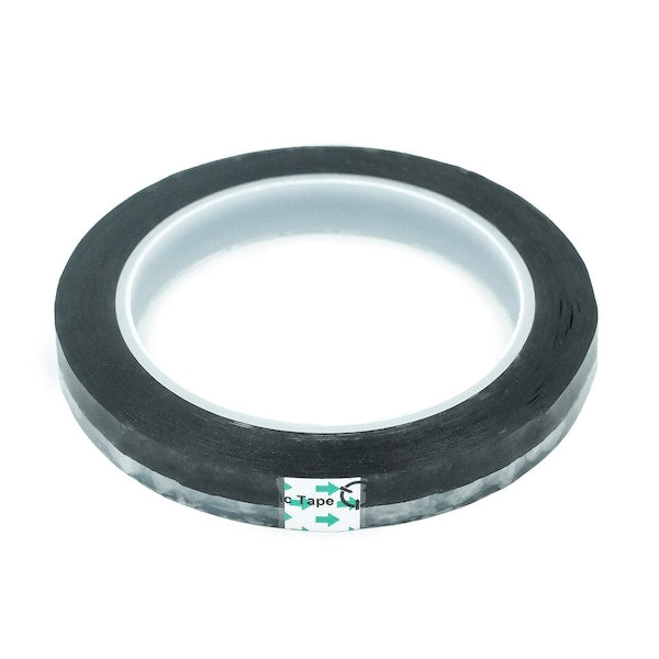 ESD Anti-Static Packaging Tape with ESD Symbol, 3/8 In. Wide x 36 Yards Long, Clear