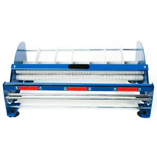 Table Top Tape and Label Dispenser, 18 In. Wide, Blue