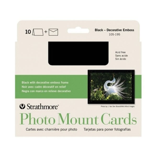 BLCK PHOTO-CARDS AND ENVELOPES