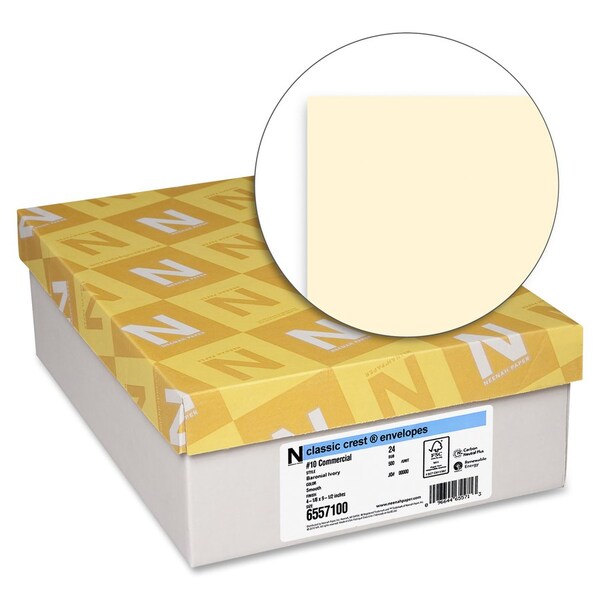 Envelope, Classic, Ivory, #10 Pk