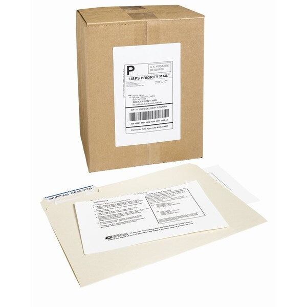 Label, Shpng, Laser, W/Receipt 50PK