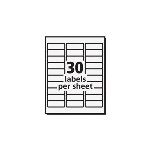 Label, Inkjt, Foil Address 300PK