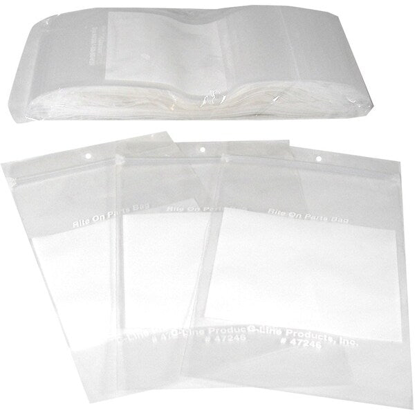 Bag, Poly, Zip, Reclose, 4X6 1000PK