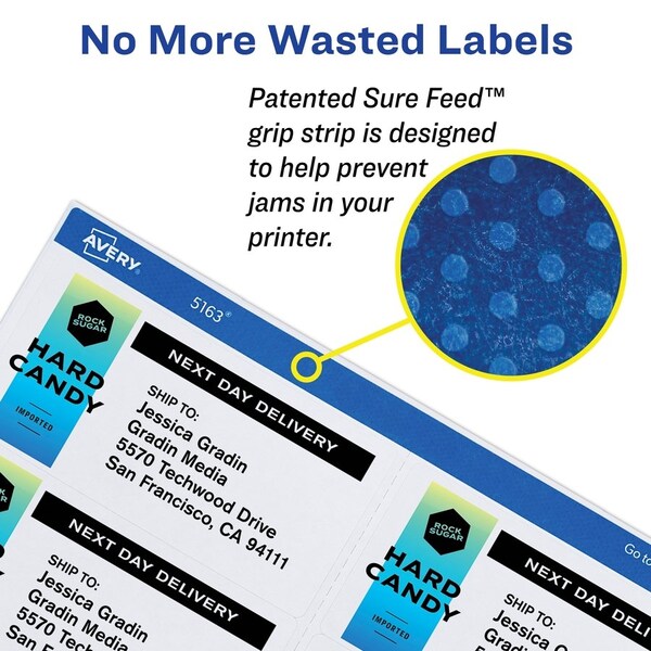 Label, Shpng, 3.5X5, We, 1000 4PK