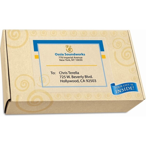 Label, Ezpeel, Inkjt, 8.5X11 25PK