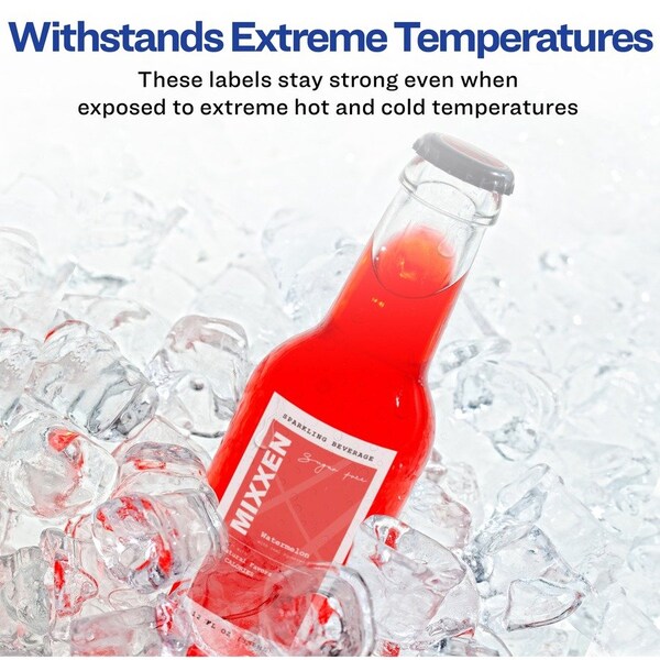 Label, Wthrprf, Address, 2X4 500PK