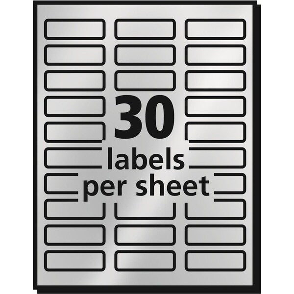 Label, Inkjt, Foil Address 300PK