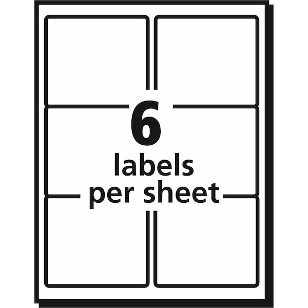 Label, Rcycld, 3.3X4,600Ct 5PK