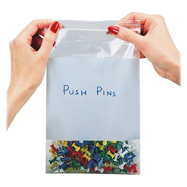 Bag, Poly, Zip, Reclose, 3X5 1000PK