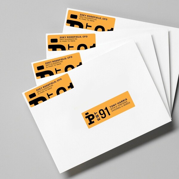 Label, Color, 3/4X2.25, We, 750 5PK