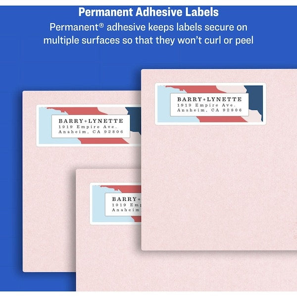 Label, Ezpeel, Lsr, 1.3X4, We 1400PK