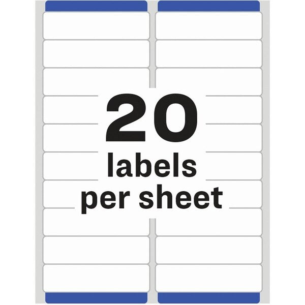 Label, Ezpeel, Laser, 1X4, Cl 1000PK
