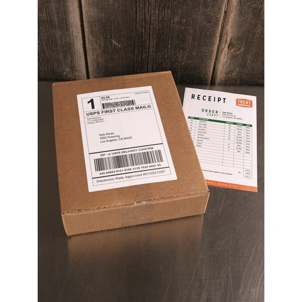 Label, Shpng, Laser, W/Receipt 50PK