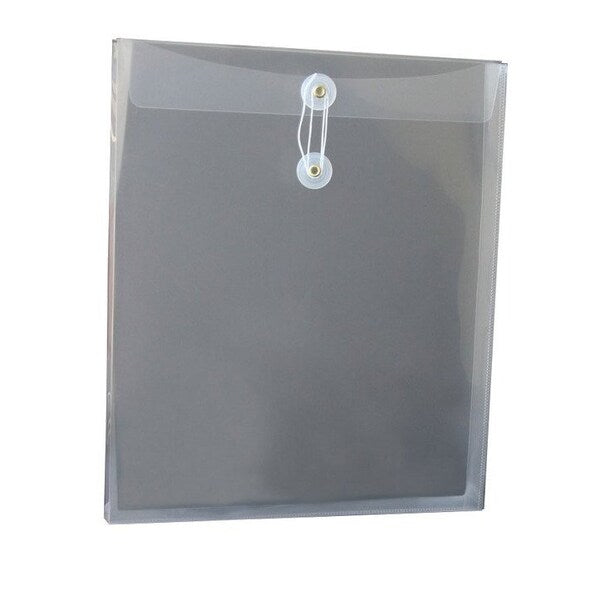 Reusable String Envelope, Letter, Top Loading, Assorted Color, Pack of 12 PK