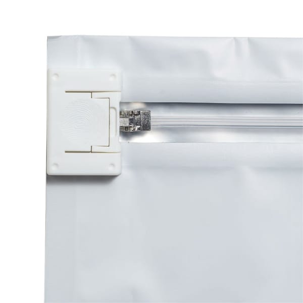 Child Resistant Bags, 6.69 W, 6mil Thick, White