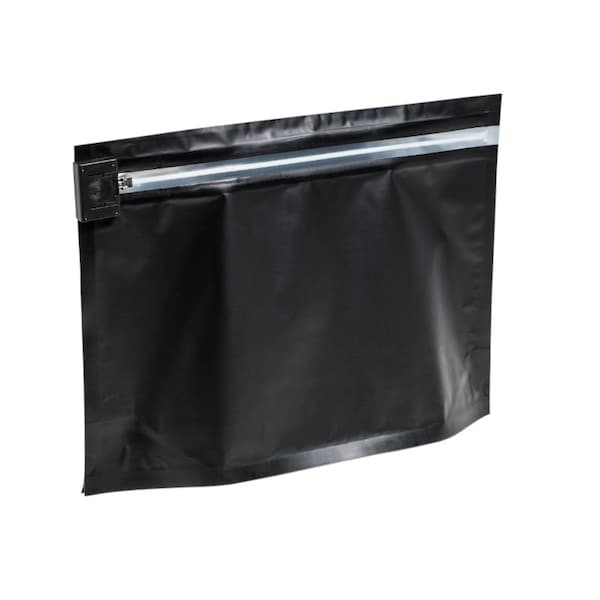 Child Resistant Bags, 12.25 W, 6mil Thick, Black