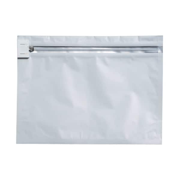 Child Resistant Bags, 6.69 W, 6mil Thick, White